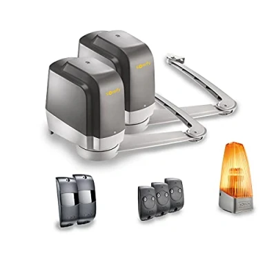 Imagen de Somfy 1241430 Lockyvia, Motor Para Cancela Batiente, Puertas Batientes De 3,6M2 Por Hoja, Incluye Mandos Y Accesorios
