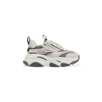 Imagen de Steve Madden Possession Zapatillas para niños, Talla: 33, Bone grey Zapatos