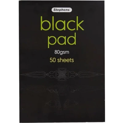 Imagen de Stephens Hojas negras de papel (A4)