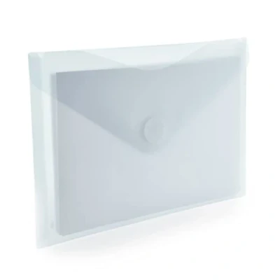 Imagen de Pack 10 ud. Carpeta Sobre con Cierre de Velcro Tamaño A5 (cuartilla) Transparente