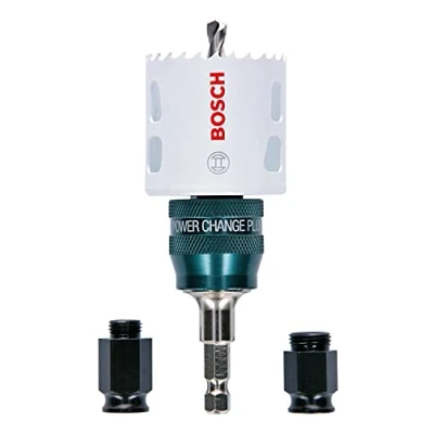 Imagen de Bosch Professional Sierra de corona Progressor for Wood &amp; Metal Starter Kit Set (para madera y metal, Ø 51 mm, accesorios para taladro)