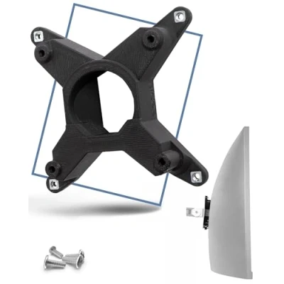 Imagen de 3IDEE Adaptador VESA Compatible con Monitor MSI Optix (MAG342CQR, MAG342CQRV, MAG301CR2, AG321CQRDE, MAG342CQRVDE) Soporte 100x100 mm para Montaje en o de Pared