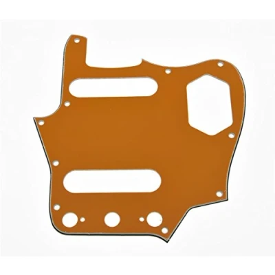 Imagen de KAISH JAG Golpeador de guitarra (3 capas, color naranja, para Jaguar defensa estadounidense y mexicana