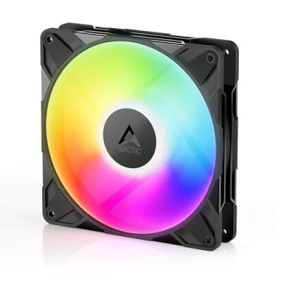 Imagen de ARCTIC P14 Pro A RGB Potente Ventilador de Caja PC Premium, Case Fan PWM 140 mm, Divisor Cable en Y, 4002500 rpm, 0 rpm
