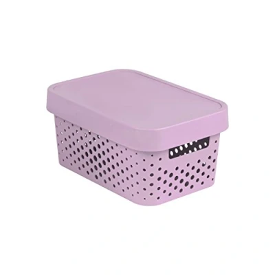 Imagen de Curver 229156,Infinity Dots box4,5l s vík. růžová