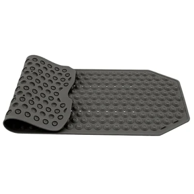 Imagen de Tatkraft Secure Alfombrilla de Bañera Antideslizante 40x103cm Alfombra Baño o Ducha sin BPA Lavable a Máquina Resistente al Moho para Ninos y Ancianos Negra