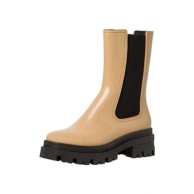 Imagen de Tamaris Mujer 1 25412 41, Botas de Lluvia, marrón Claro, 38 EU
