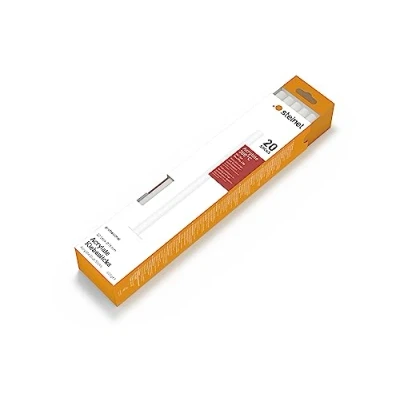 Imagen de Steinel Barritas de adhesivo acrilato con un diámetro Ø 11 mm y peso 600 g, en color blanco, 20 unidades, ideales para una alta resistencia a la temperatura al deterioro