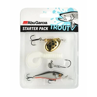 Imagen de Abu Garcia Starter Pack Trout Set de Señuelos (4pcs) Kits senuelos