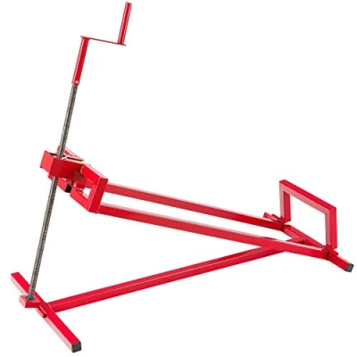 Imagen de Arebos Elevador de Tractor Dispositivo elevación 450 kg Rojo Ángulo inclinación: 45