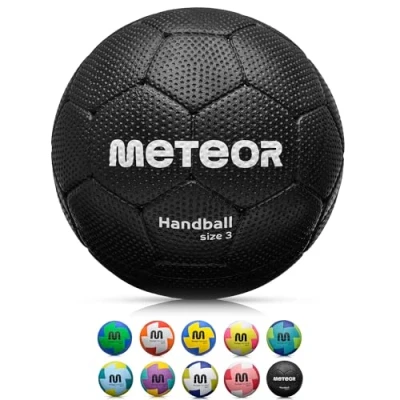 Imagen de meteor Balón de balonmano Nuage para niños, jóvenes y mujeres, ideal las manos los pelotas mano ideales entrenamiento balones suaves con superficie antideslizante