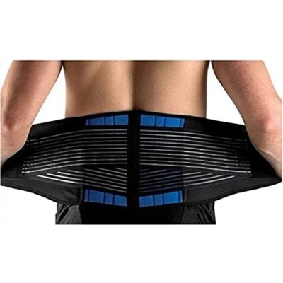 Imagen de SUAVER Neopreno Deluxe Doble Halar Lumbar Inferior de la Espalda Apoyo Ayuda Cinturón Ejercicio Alivio del Dolor (Negro, XXXXXX L /58 62&quot;)