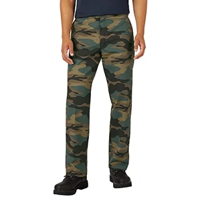 Imagen de Dickies Original 874 Work Pant Pantalones de utilidades Trabajo, Hunter Green Camo V1, 32W x 32L para Hombre