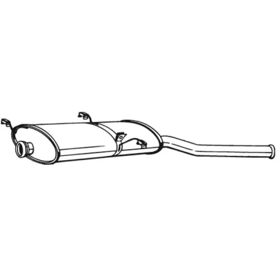 Imagen de Silenciador posterior BOSAL 135 237