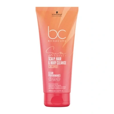 Imagen de Schwarzkopf Professional Bonacure Sun Scalp, Hair en Body Cleanse 200 ml