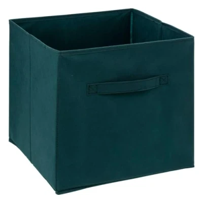Imagen de 5five cesta de tela &quot;mix n modul&quot; 31x31cm azul petróleo