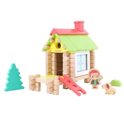 Imagen de IWOOD Juego de Madera, construyo mi cabaña