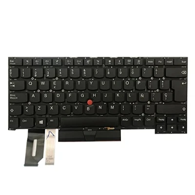 Imagen de Gintai Teclado Español Spanish Keyboard Retroiluminado para Lenovo Thinkpad T490s 20NX 20NY, T495s 20QJ 20QK, X1 Extreme 1st 2nd Gen, P1 Gen 1 2 V170820IK1 JAZZ85 Backlit Laptop