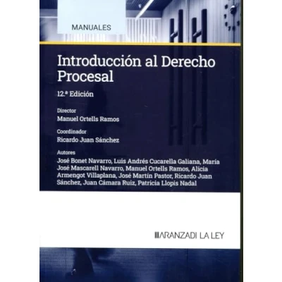 Imagen de Introducción Al Derecho Procesal: 1 (Manuales de Procesal)