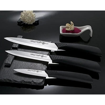 Imagen de Quttin Ceramicos Set 3 Cuchillos Cocina.