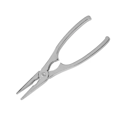 Imagen de Fackelmann Tenacilla de Marisco, Pinzas Marisco para Abrir Cáscara Patas Cangrejo, Langosta, Bogavante, Nécoras, Acero Inoxidable, 17x4.5cm, 1 ud.