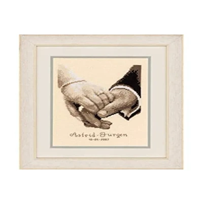Imagen de VERVACO Emboidery Kit de Punto Cruz contado, Cotton, Colores Variados, ca. 16 x 19 cm / 6,4&quot; 7,6&quot;
