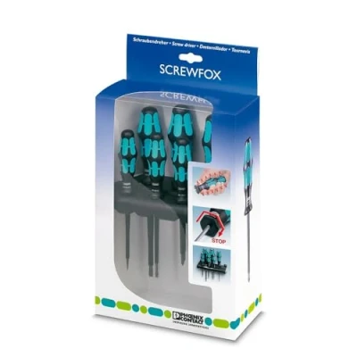 Imagen de Phoenix sf sl/pz Kit destornilladores+llave hexagonal l plana/o pozidriv