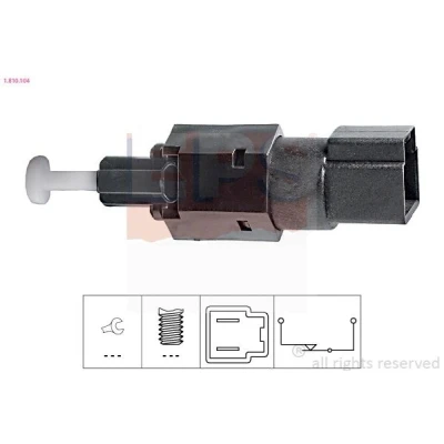Imagen de EPS 1.810.104 Interruptor luces freno mecánico Made in Italy OE Equivalent NISSAN: MICRA 2, Primera Berlina