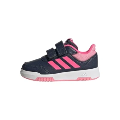 Imagen de adidas Tensaur Hook And Loop Shoes, Zapatillas Unisex bebé, Shadow Navy Lucid Pink Bliss Pink, 19 EU