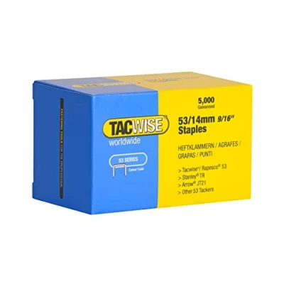 Imagen de Tacwise 0452 Grapas Galvanizadas de Tipo 53 / 14 mm, Paquete 5000