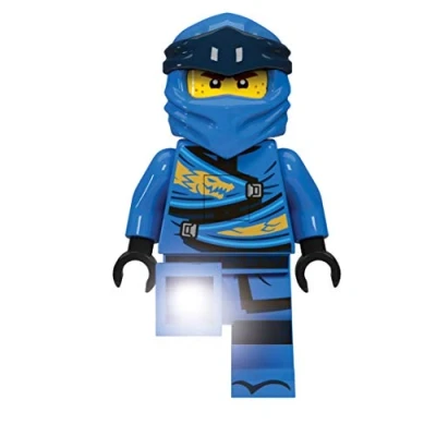 Imagen de IQ Lego Ninjago Legacy Jay Linterna LED para fanáticos de Juego niños Figura 127 mm (TO49) 1 Pila AA incluida