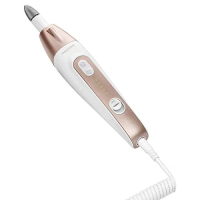 Imagen de ProfiCare MPS 3004 Set de manicura pedicura semi profesional, 5000 rpm, 5 velocidades, 7 accesorios intercambiables, blanco