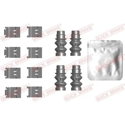 Imagen de QUICK BRAKE 109 0124 Kit de accesorios, pastillas frenos PEUGEOT: 308 II Hatchback, 3008 SUV, TOYOTA: Corolla XII Familiar