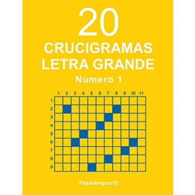 Imagen de 20 Crucigramas Letra Grande N. 1: Volume 1
