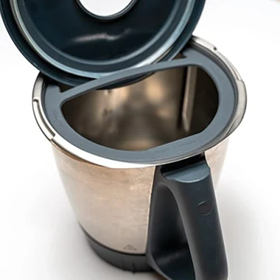 Imagen de mixcover Soporte para tapa y raspado compatible con la Thermomix de Vorwerk TM6 TM5 TM31 antigoteo