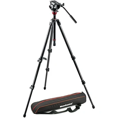 Imagen de Manfrotto MVH500AH Trípode completo, negro con 755CX3