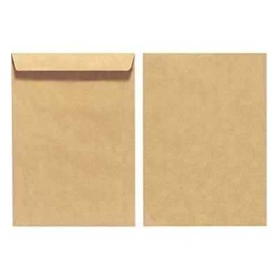 Imagen de Herlitz Sobres C4, 90 g/m², 10 unidades, color marrón