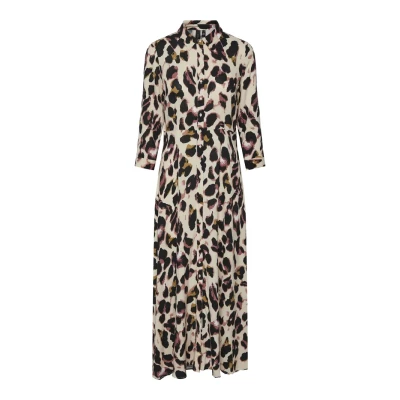 Imagen de YAS Yassavanna LONG Shirt Dress Vestido largo, Mujer, Talla: XS, Mellow rose