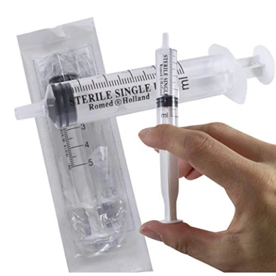 Imagen de Romed Medical Jeringas desechables, esterilizadas, 5 ml