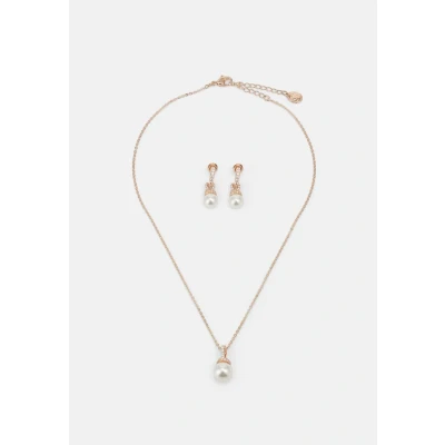 Imagen de Swarovski Originally SET Pendientes Rose goldcoloured/white, Mujer, Talla: One Size, gold coloured/white