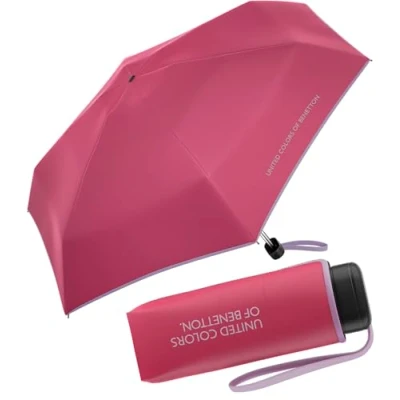 Imagen de Paraguas de bolsillo Benetton Ultra Mini Flat solid, Mieysuckle, 88 cm
