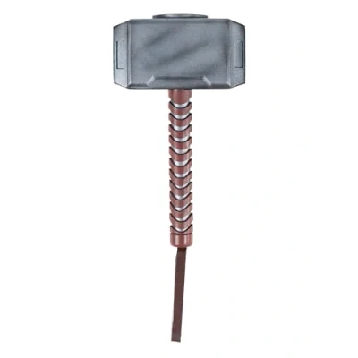 Imagen de Rubies Martillo Thor para niños y niñas, Oficial Marvel Avengers, completar tu disfraz, cumpleaños carnaval