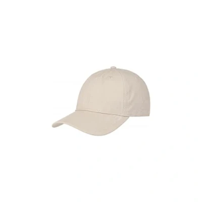 Imagen de Stetson Ducor Sun Guard Fullcap Hombre Gorra de béisbol algodón ecológico (sostenible) Primavera/Verano con protección Solar UV 40+ Look Lavado a Piedra Beige M (56 57 cm)