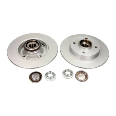 Imagen de QUARO QD0711 Disco de freno Eje trasero 249 9 4 108 macizo barnizado, revestido con cojinete rueda, anillo sensor magnético incorporado