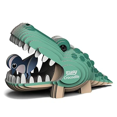 Imagen de EUGY Water Eco Friendly 3D Paper Puzzle (Cocodrilo)