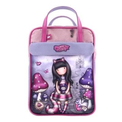 Imagen de Safta 1147GJ01, Mochila Grande Gorjuss Cheshire Cat Unisex niños, Multicolor, M
