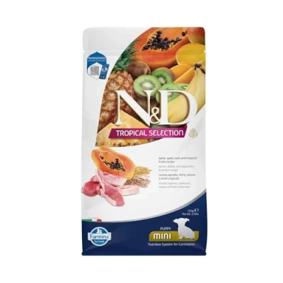 Imagen de FARMINA ND Dog Puppy Tropical Selection Mini Cordero 1,5KG