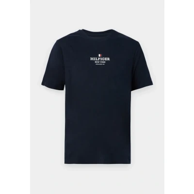 Imagen de Tommy Hilfiger TEE Unisex Camiseta estampada, Talla: Small, Desert sky