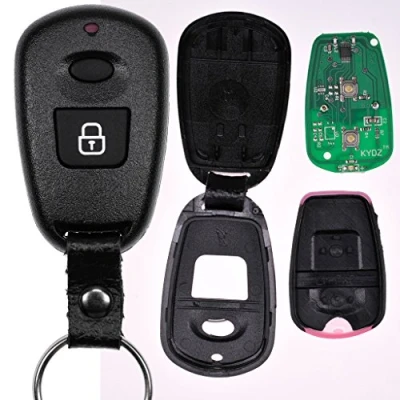 Imagen de Mando a Distancia por Radio para el automóvil 1x Carcasa de + transmisor 434 MHz Pila Hyundai