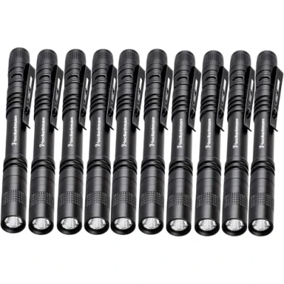 Imagen de POCKETMAN LED Penlight Linterna pequeña de bolsillo con clip para iluminación